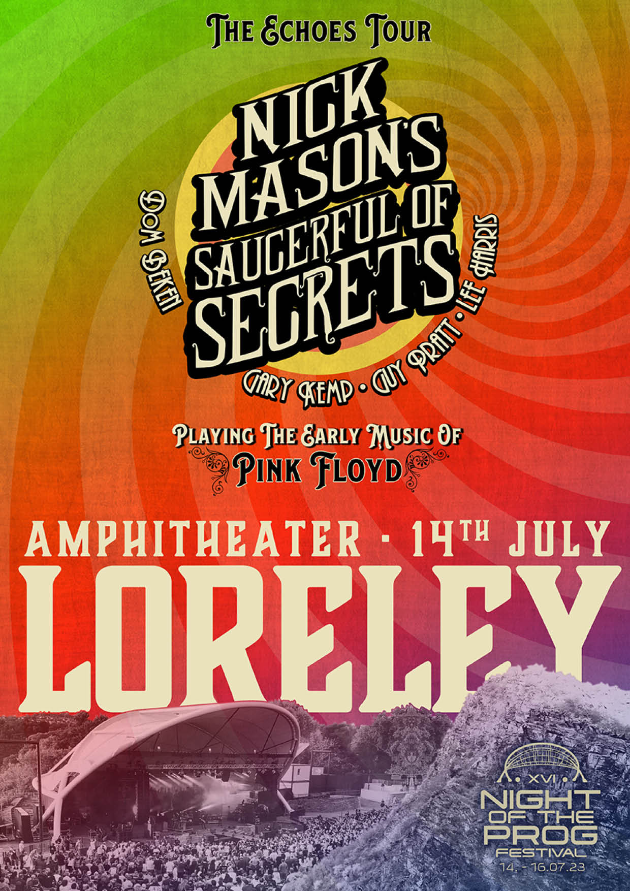 Nick Masons Saucerful Of Secrets Loreley Germany 2023