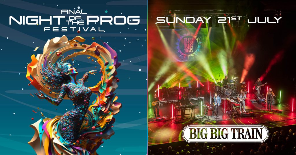 Big Big Train perform on Sunday at the Final Night Of The Prog Festival 2024